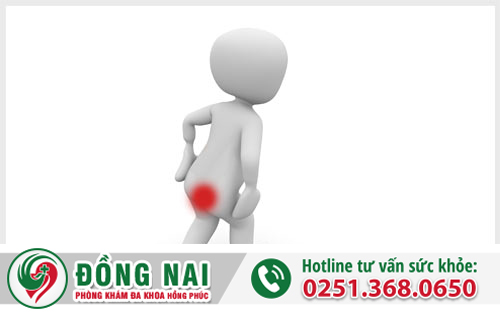 Mọc mụn nhọt ở gần hậu môn